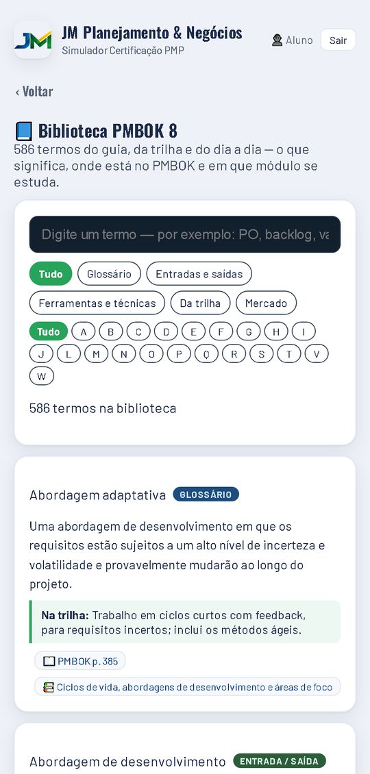 Biblioteca PMBOK 8